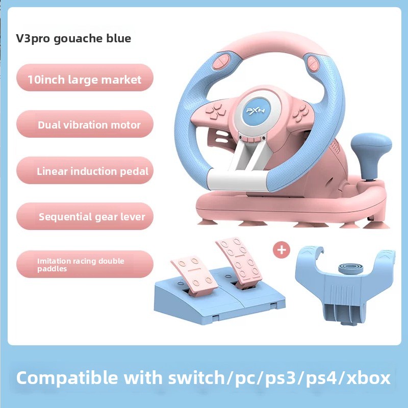 Steering Wheel Gaming - Pxn V3 Pro Oyun Direksiyonu 180