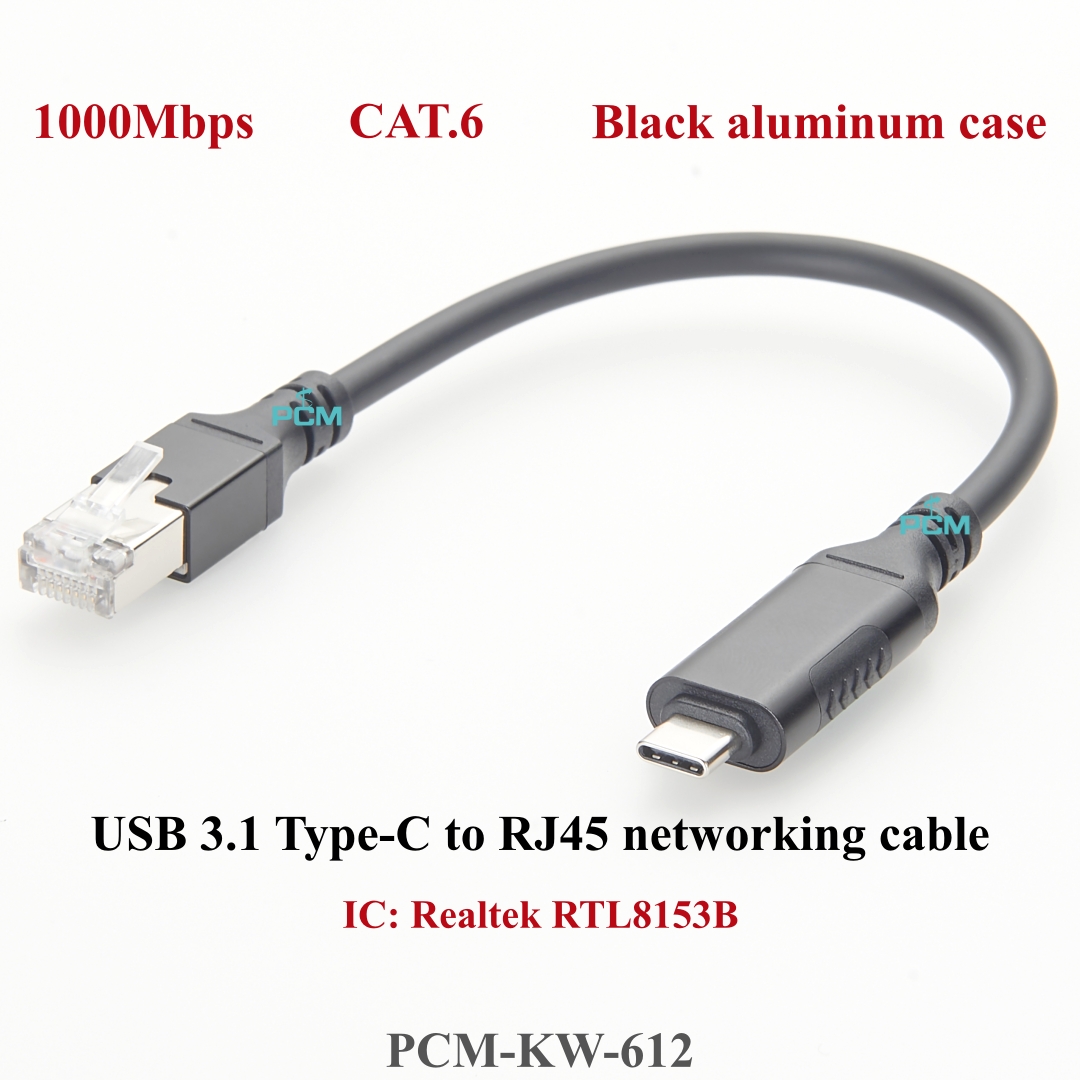 Lan Cable Gaming - USB C Tip-C 3.1 - RJ45