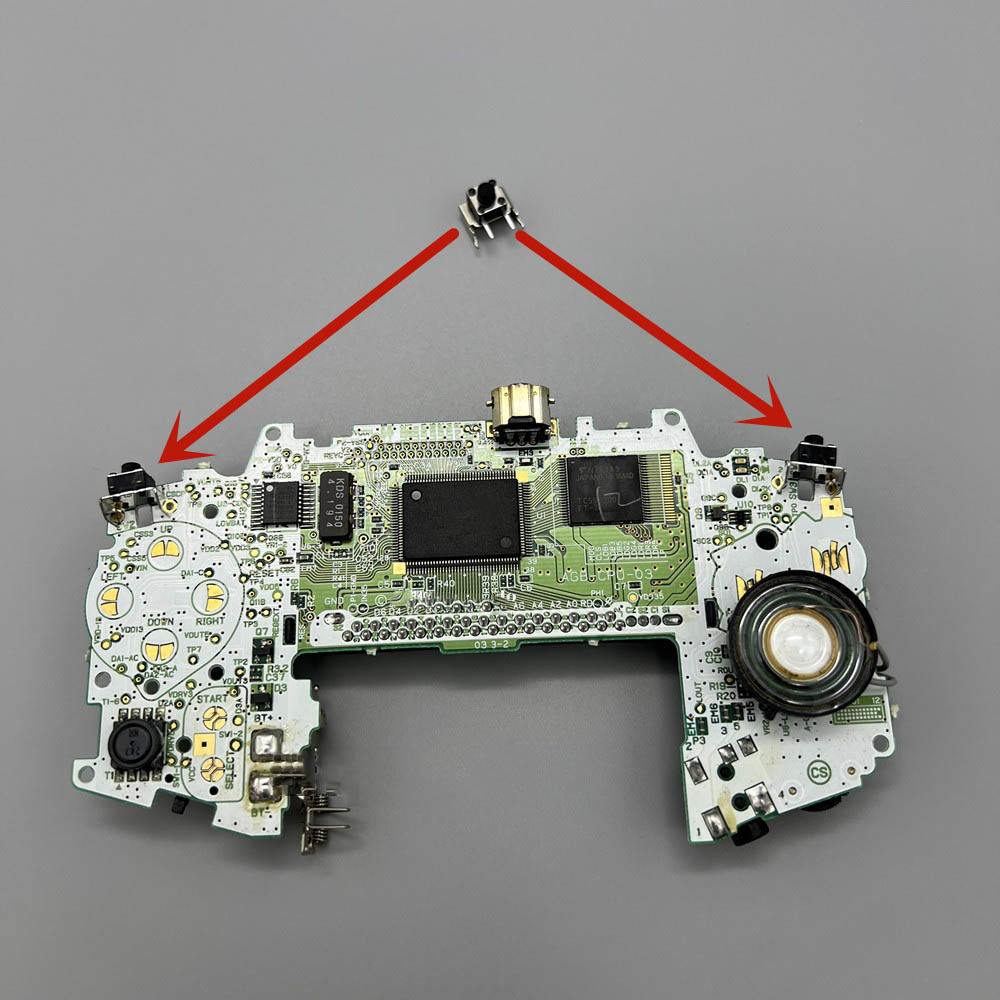 Gaming Console Nintendo - GBA Oyun Konsolu için Anakart L
