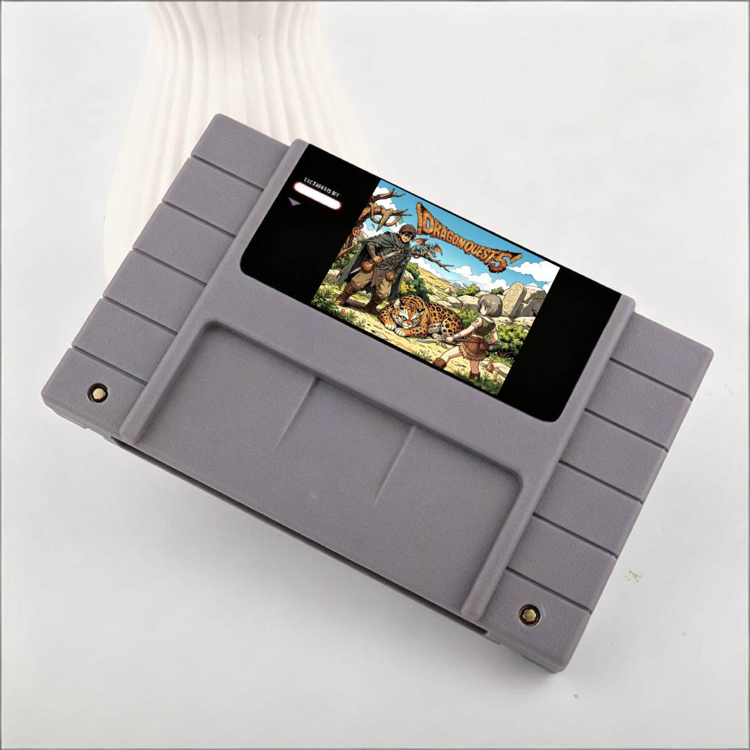 Gaming Console Nintendo - Vintage Kod 09 Aksiyon Oyunu DragonQuest5