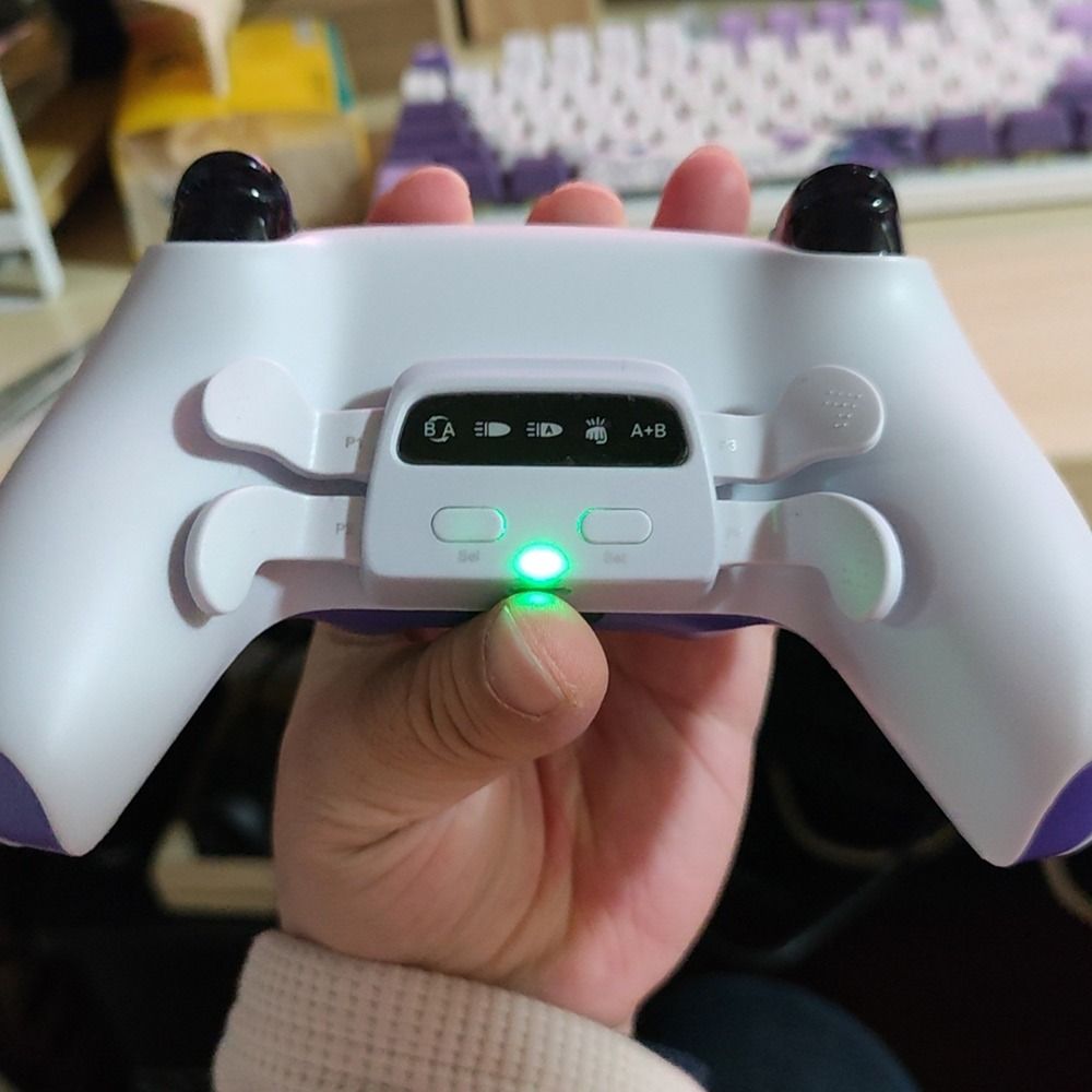 Ps5 Controller Cover - Profesyonel Oyun Gamepad'ı Arka Tuşları Çok