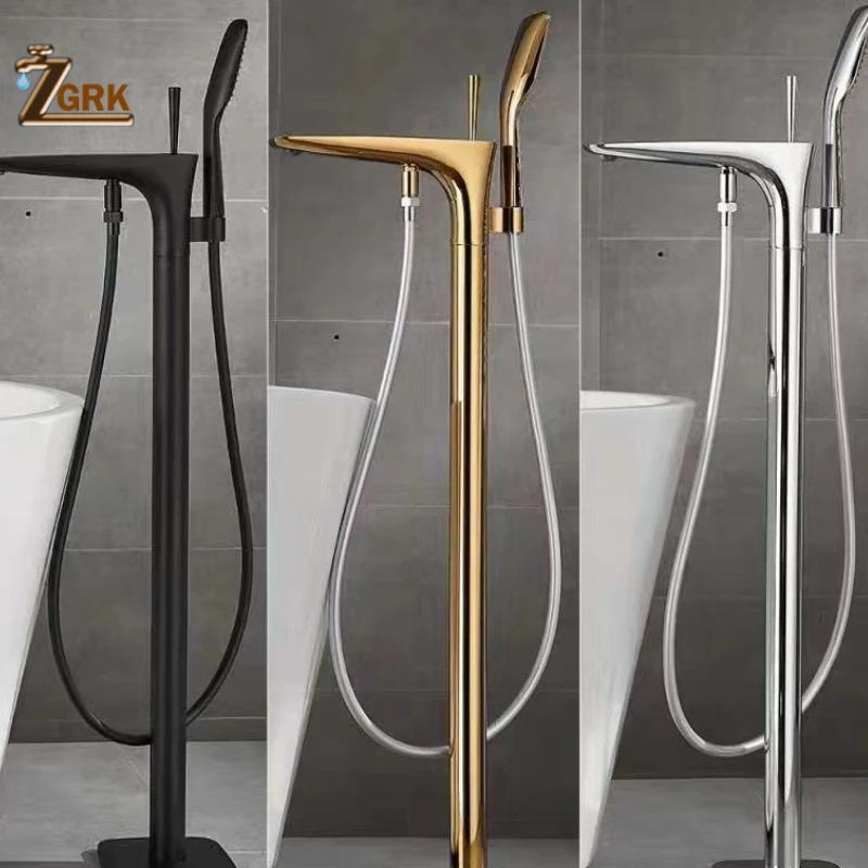 Controller Stand Holder - Zemin ayakta küvet musluk pirinç banyo