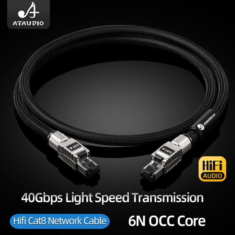 ATAUDIO CAT8 İnternet Kablosu  - Lan Cable Gaming incelemesi ve fiyatı