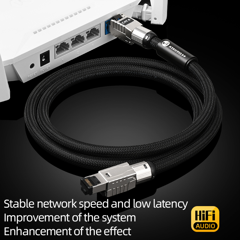 ATAUDIO CAT8 İnternet Kablosu  - Lan Cable Gaming incelemesi ve fiyatı