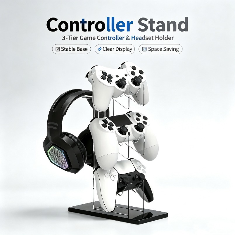 Gamepad Standı 3 Katmanlı Kula - Gaming Console Organizer incelemesi ve fiyatı