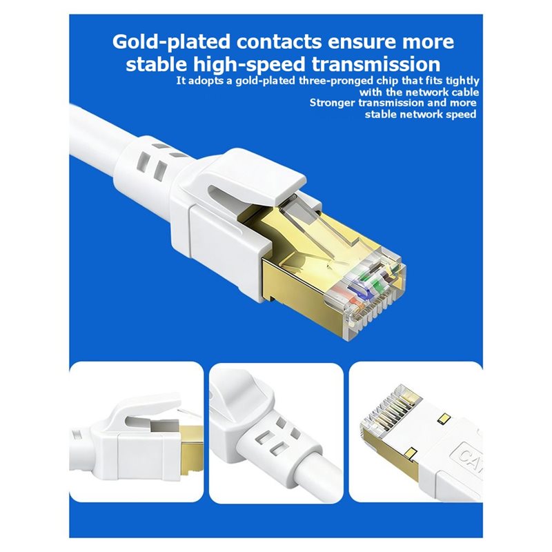 A13E-Cat8 Ethernet Kablosu Çif - Lan Cable Gaming incelemesi ve fiyatı