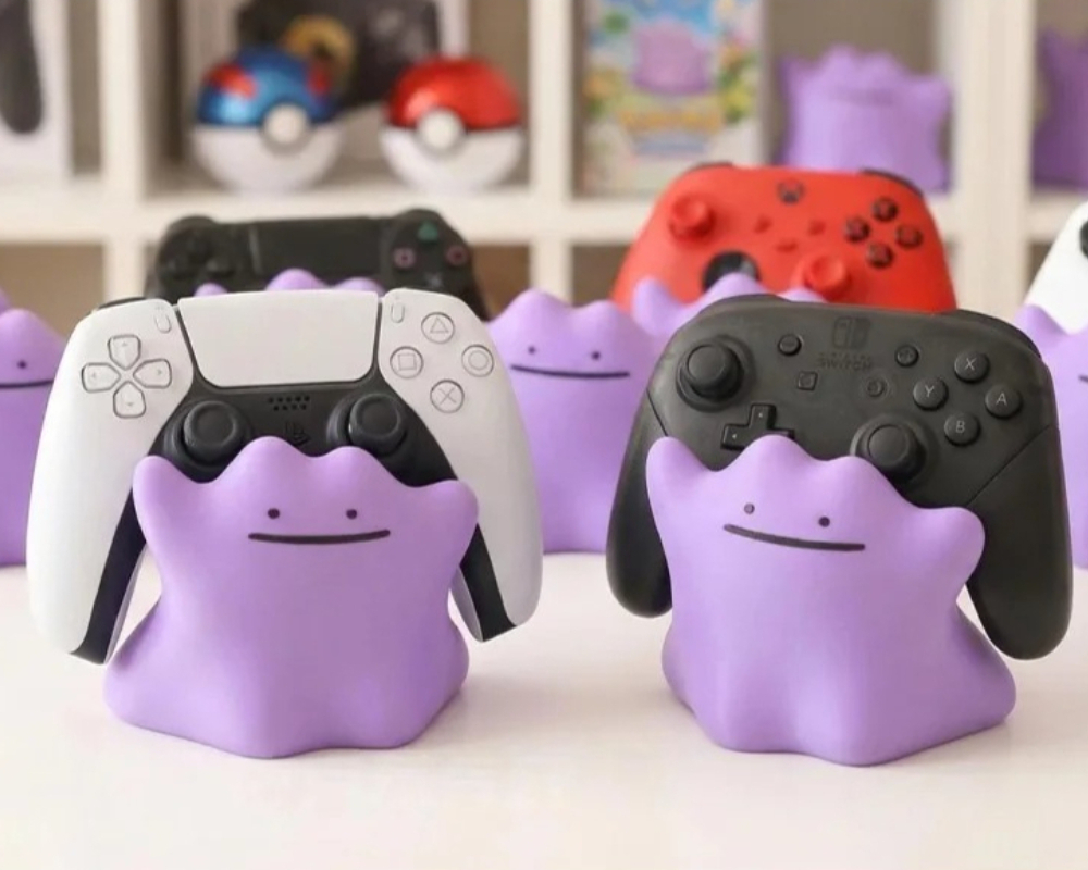 SıCAK Pokemon Ditto Evrensel O - Ps5 Controller Cover incelemesi ve fiyatı