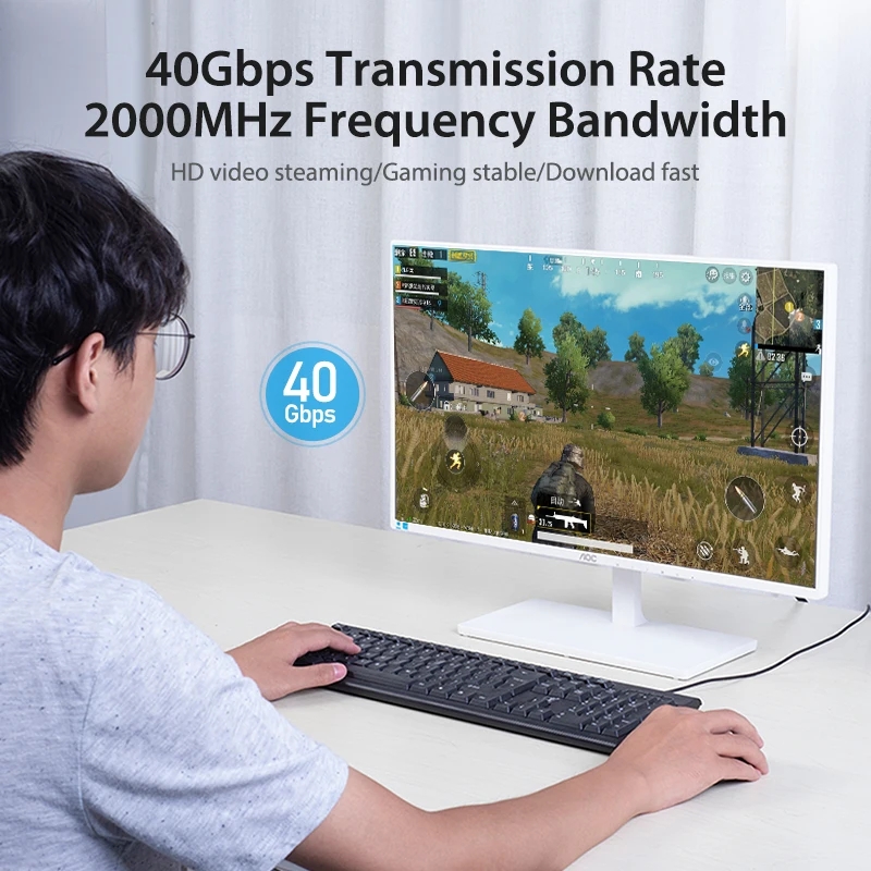 MIZIQIER uzun CAT 8 Düz Ağ İnt - Lan Cable Gaming incelemesi ve fiyatı