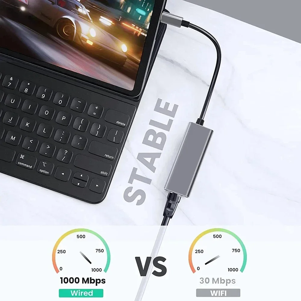 1000 Mbps USB Ethernet Adaptör - Lan Cable Gaming incelemesi ve fiyatı